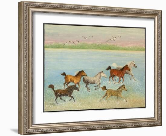 The Joy of Freedom, 2013-Pat Scott-Framed Giclee Print