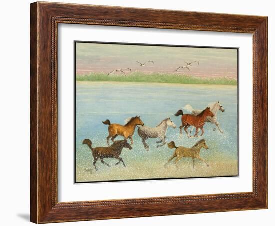 The Joy of Freedom, 2013-Pat Scott-Framed Giclee Print