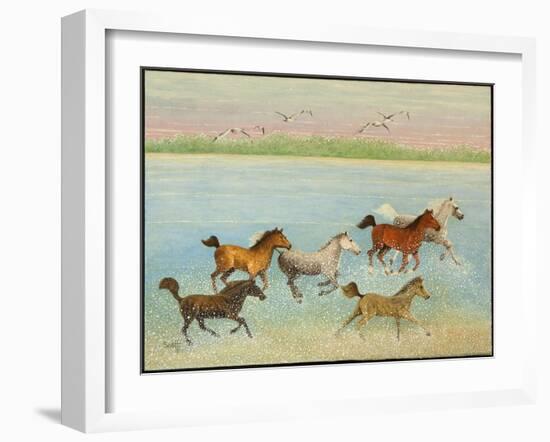 The Joy of Freedom, 2013-Pat Scott-Framed Giclee Print