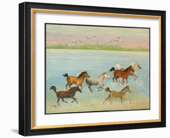 The Joy of Freedom, 2013-Pat Scott-Framed Giclee Print