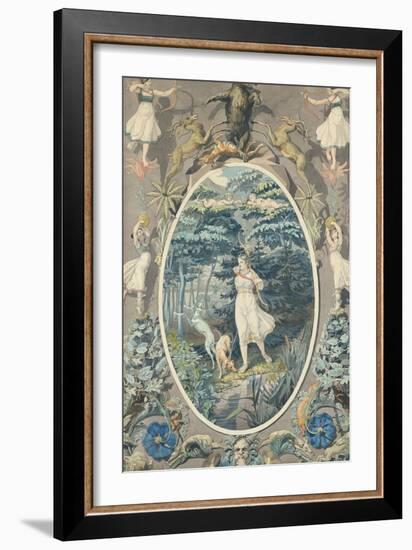 The Joy of Hunting, 1808-9-Philipp Otto Runge-Framed Giclee Print