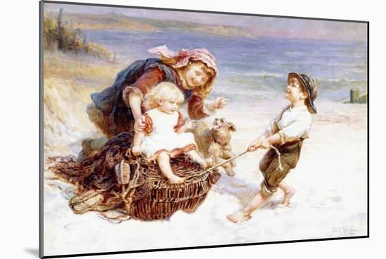 The Joy Ride-Frederick Morgan-Mounted Giclee Print