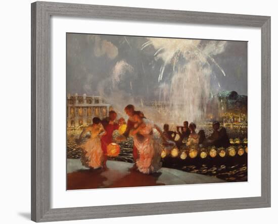 The Joyous Festival-Gaston La Touche-Framed Giclee Print