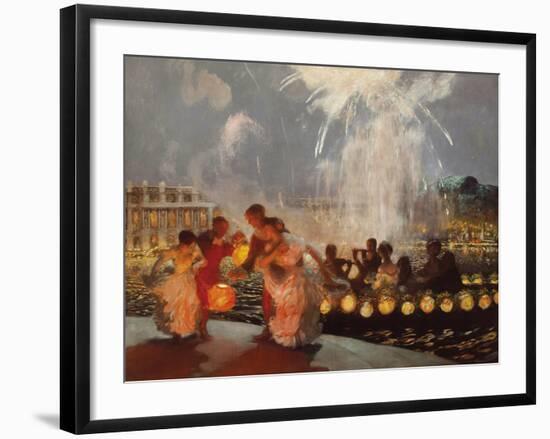 The Joyous Festival-Gaston La Touche-Framed Giclee Print