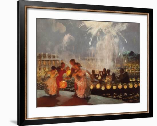 The Joyous Festival-Gaston La Touche-Framed Giclee Print