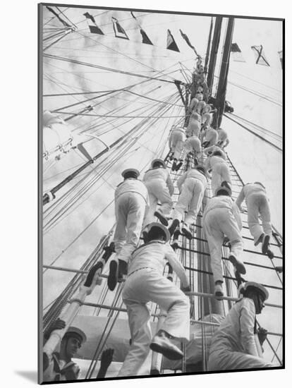 The Juan Sebastin at International Naval Review-Hank Walker-Mounted Photographic Print