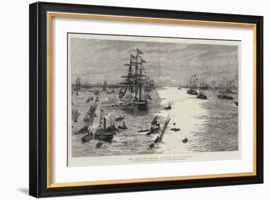 The Jubilee Naval Review at Spithead-William Lionel Wyllie-Framed Giclee Print