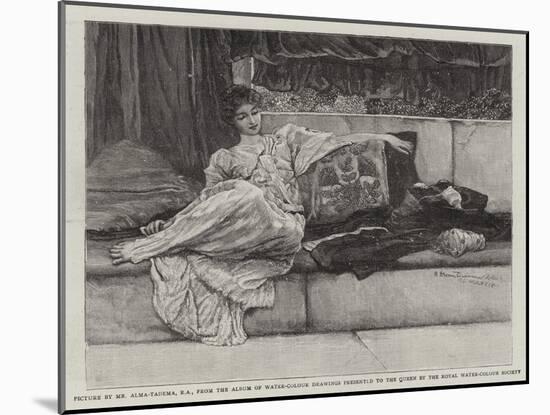 The Jubilee of Her Majesty the Queen-Sir Lawrence Alma-Tadema-Mounted Giclee Print