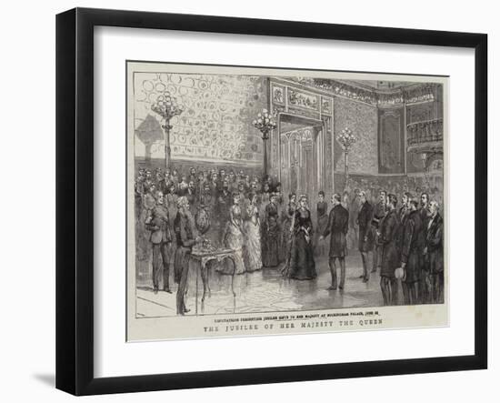 The Jubilee of Her Majesty the Queen-null-Framed Giclee Print