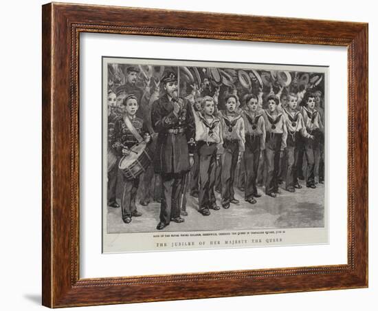 The Jubilee of Her Majesty the Queen-null-Framed Giclee Print