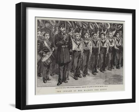 The Jubilee of Her Majesty the Queen-null-Framed Giclee Print