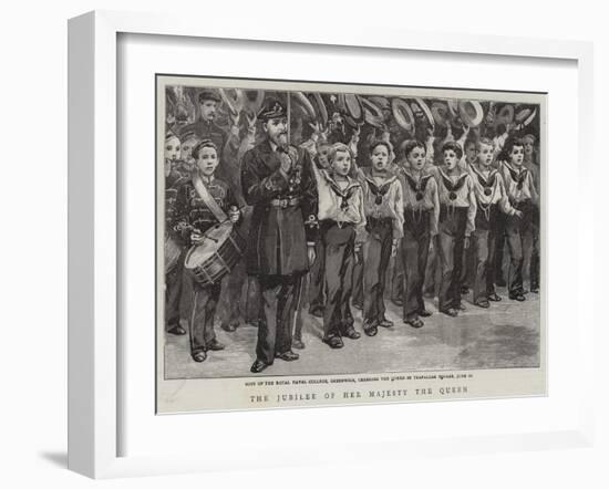 The Jubilee of Her Majesty the Queen-null-Framed Giclee Print