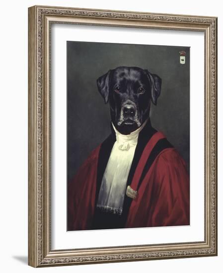 The Judge-Thierry Poncelet-Framed Premium Giclee Print