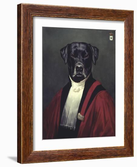 The Judge-Thierry Poncelet-Framed Premium Giclee Print