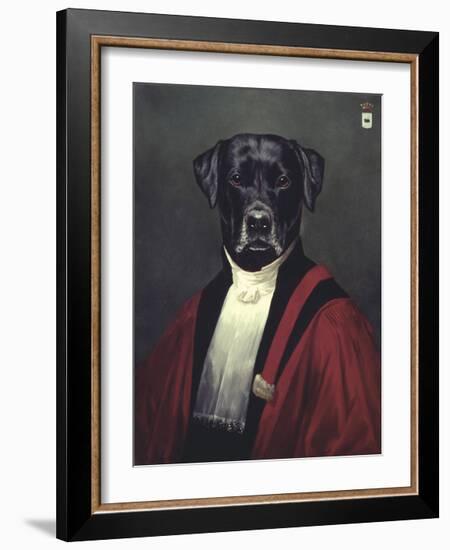 The Judge-Thierry Poncelet-Framed Premium Giclee Print