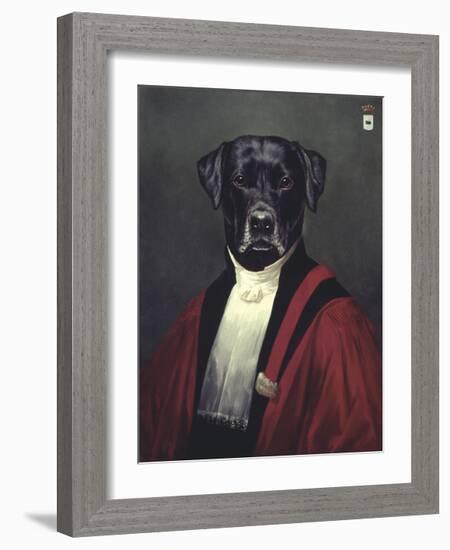 The Judge-Thierry Poncelet-Framed Premium Giclee Print