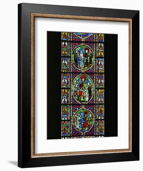 The Judgement of King Solomon, from the North Transept, Late 12th CE-null-Framed Giclee Print