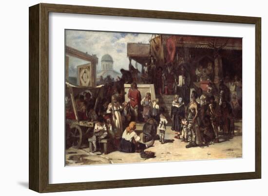 The Judgement of Of Grand Prince, 1874-Vasili Ivanovich Surikov-Framed Giclee Print