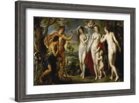 The Judgement of Paris, 1638/39-Peter Paul Rubens-Framed Giclee Print