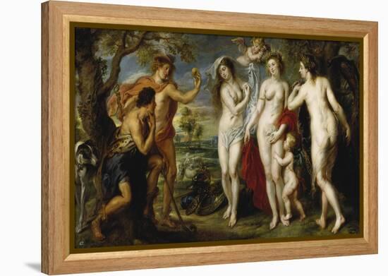 The Judgement of Paris, 1638/39-Peter Paul Rubens-Framed Premier Image Canvas