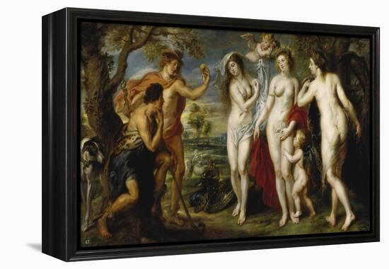 The Judgement of Paris, 1638/39-Peter Paul Rubens-Framed Premier Image Canvas