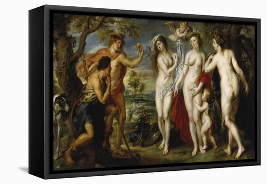 The Judgement of Paris, 1638/39-Peter Paul Rubens-Framed Premier Image Canvas