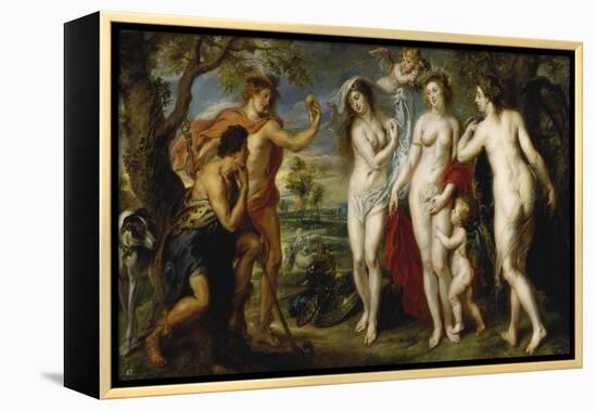 The Judgement of Paris, 1638/39-Peter Paul Rubens-Framed Premier Image Canvas