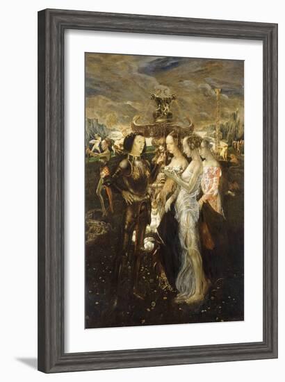 The Judgement of Paris, 1909-Friedrich Stahl-Framed Giclee Print