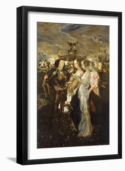 The Judgement of Paris, 1909-Friedrich Stahl-Framed Giclee Print