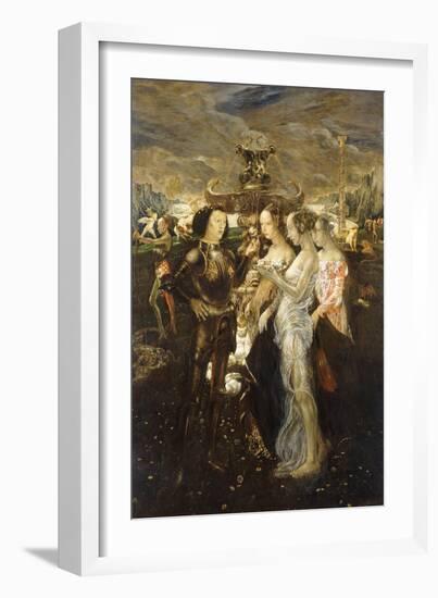 The Judgement of Paris, 1909-Friedrich Stahl-Framed Giclee Print