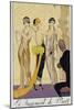 The Judgement of Paris, 1920-30-Georges Barbier-Mounted Giclee Print