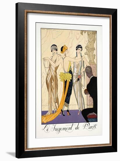 The Judgement of Paris-Georges Barbier-Framed Giclee Print