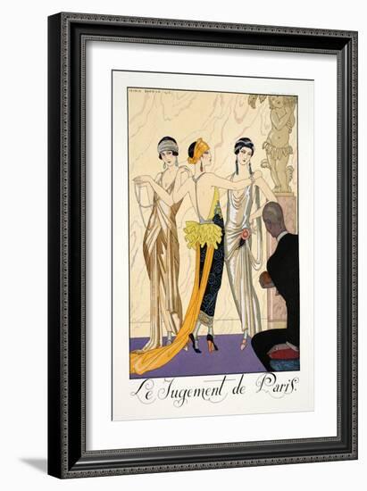 The Judgement of Paris-Georges Barbier-Framed Giclee Print