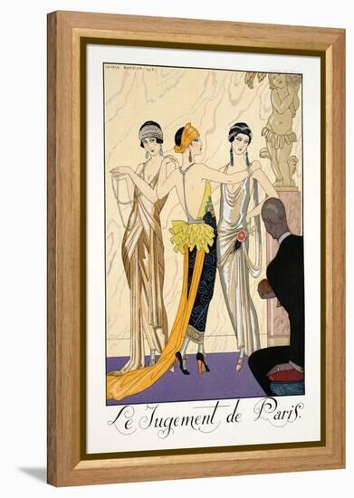 The Judgement of Paris-Georges Barbier-Framed Premier Image Canvas