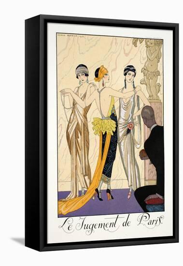 The Judgement of Paris-Georges Barbier-Framed Premier Image Canvas