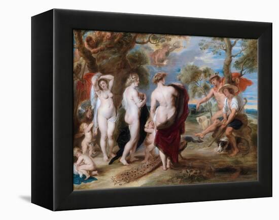 The Judgement of Paris-Peter Paul Rubens-Framed Premier Image Canvas