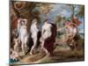 The Judgement of Paris-Peter Paul Rubens-Mounted Giclee Print