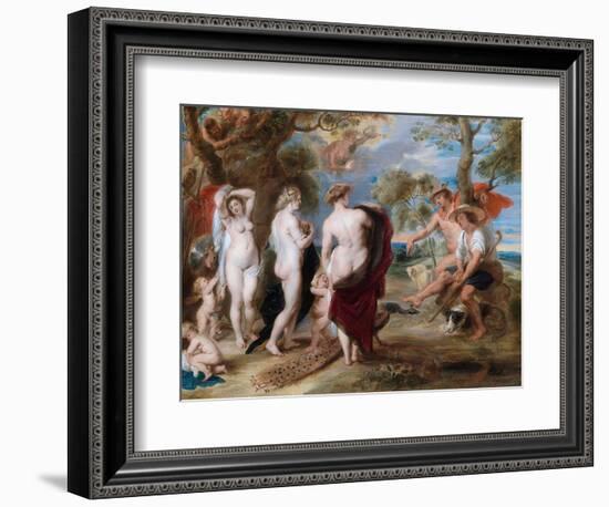 The Judgement of Paris-Peter Paul Rubens-Framed Giclee Print