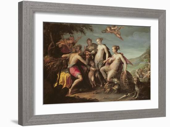 The Judgement of Paris-Johann or Hans von Aachen-Framed Giclee Print