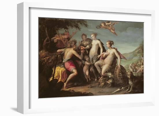 The Judgement of Paris-Johann or Hans von Aachen-Framed Giclee Print