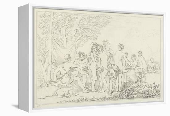 The Judgement of Paris-William Etty-Framed Premier Image Canvas