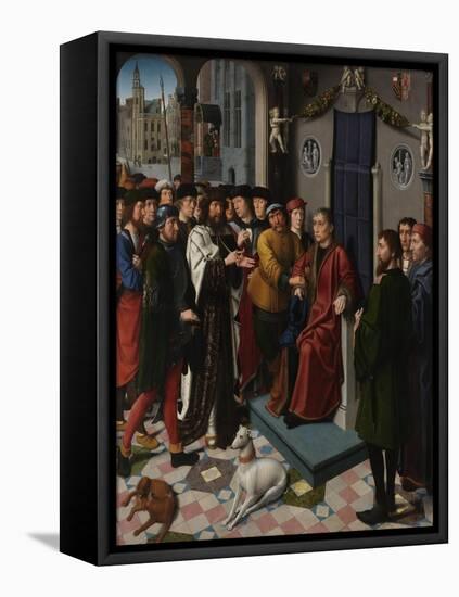 The Judgment of Cambyses (Left Pane), 1498-Gerard David-Framed Premier Image Canvas