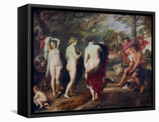 The Judgment of Paris, C1635-1638-Peter Paul Rubens-Framed Premier Image Canvas