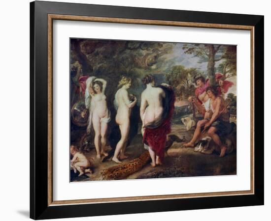The Judgment of Paris, C1635-1638-Peter Paul Rubens-Framed Giclee Print