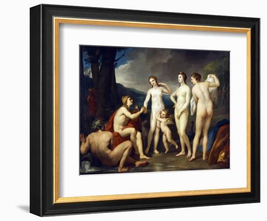 The Judgment of Paris-Anton Raphael Mengs-Framed Giclee Print