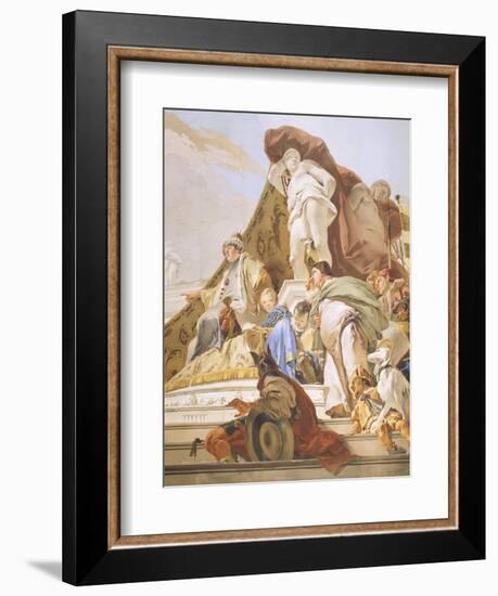 The Judgment of Solomon, 1726-1729-Giovanni Battista Tiepolo-Framed Giclee Print