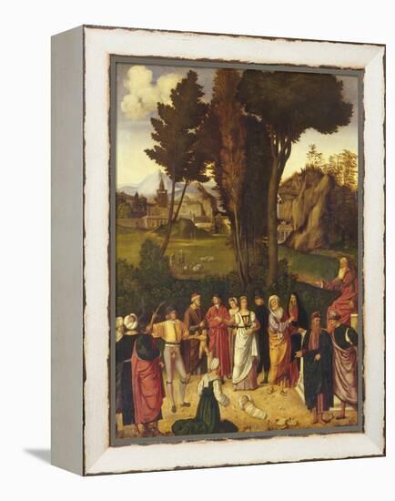 The Judgment of Solomon-Giorgione-Framed Premier Image Canvas