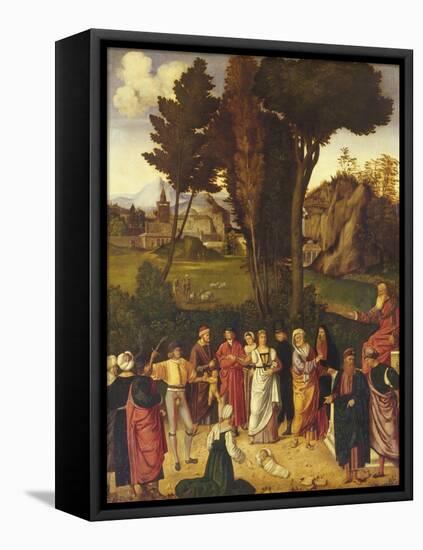 The Judgment of Solomon-Giorgione-Framed Premier Image Canvas