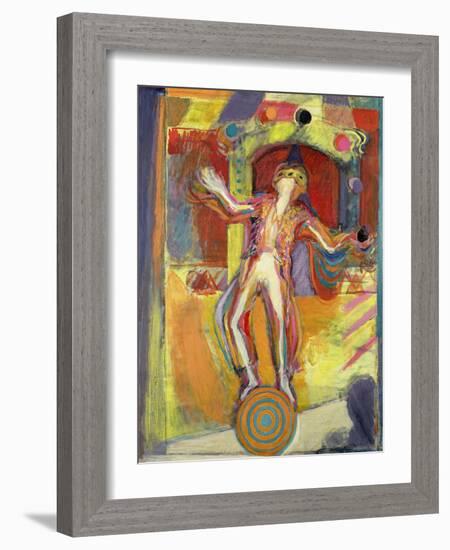 The Juggler, 1992-Pamela Scott Wilkie-Framed Giclee Print