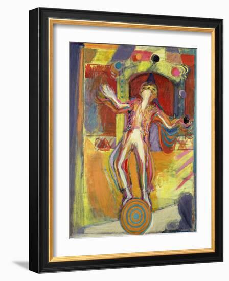 The Juggler, 1992-Pamela Scott Wilkie-Framed Giclee Print